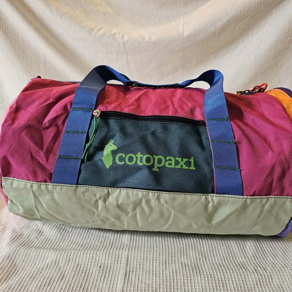 Cotopaxi Ligera 32L Packable Duffel Del Dia Colorful Lightweight Travel Gym Bag - Picture 1 of 9